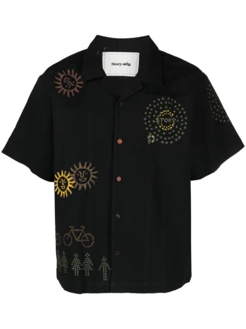 STORY mfg. camisa Greetings Solar Trip