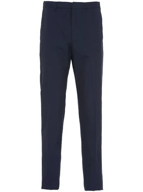 Prada cotton tailored trousers