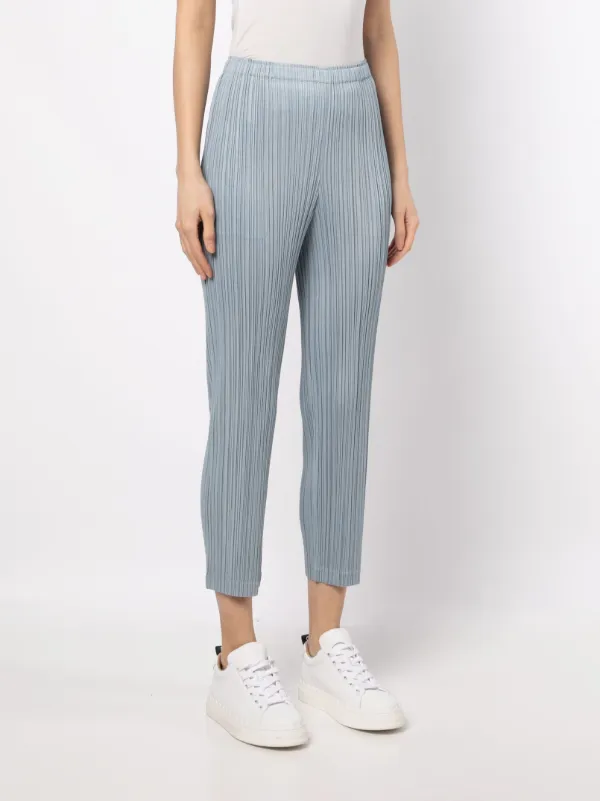 Pleats Please Issey Miyake クロップドパンツ - Farfetch