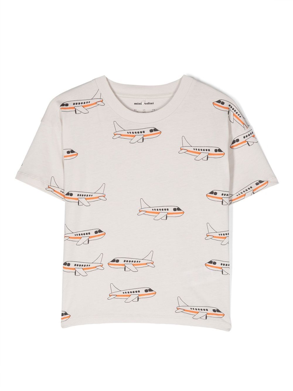 Mini Rodini plane-print Cotton T-shirt - Farfetch