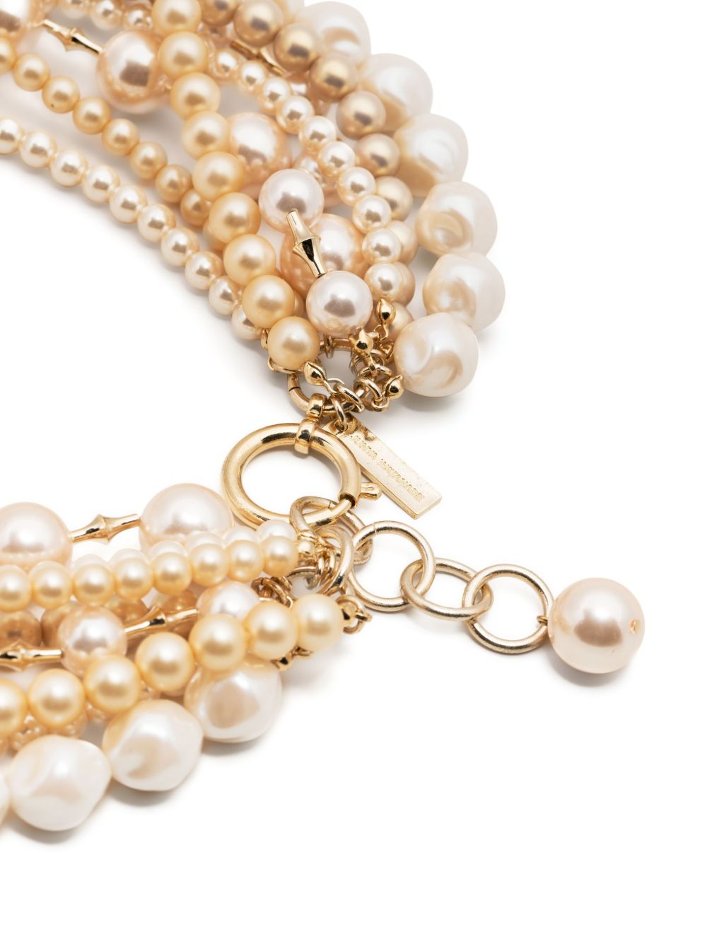 Junya Watanabe Layered pearl-chains Necklace - Farfetch