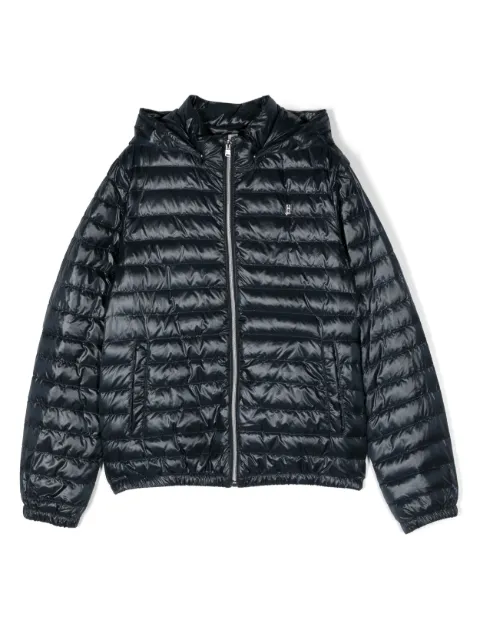 Herno Kids embossed-logo padded jacket