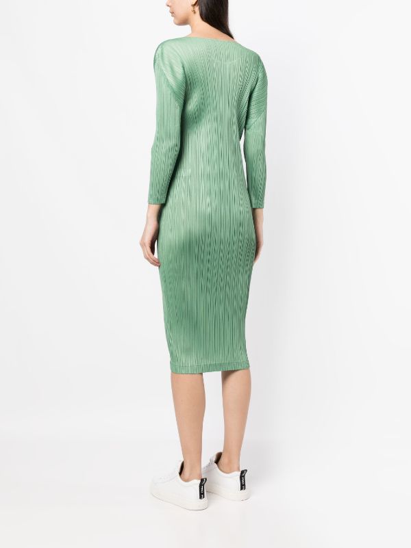 Pleats Please Issey Miyake February Pleated Dress - Farfetch