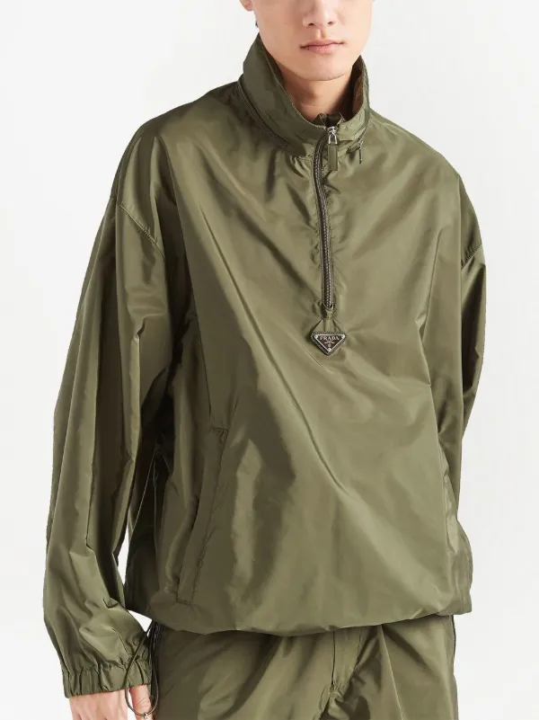 Prada Re-Nylon half-zip Jacket - Farfetch