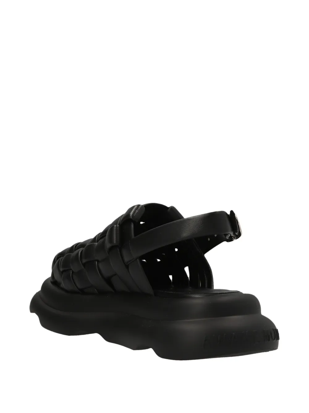 A.W.A.K.E. Mode Mode leather sandals - Zwart