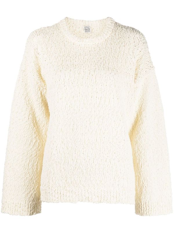 Cotton crew shops neck jumper