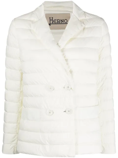 Herno quilted double-breasted blazer