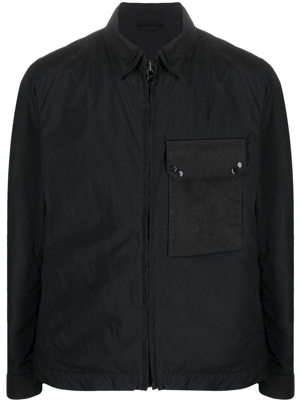 TEN C CHEST-POCKET ZIP-UP JACKET