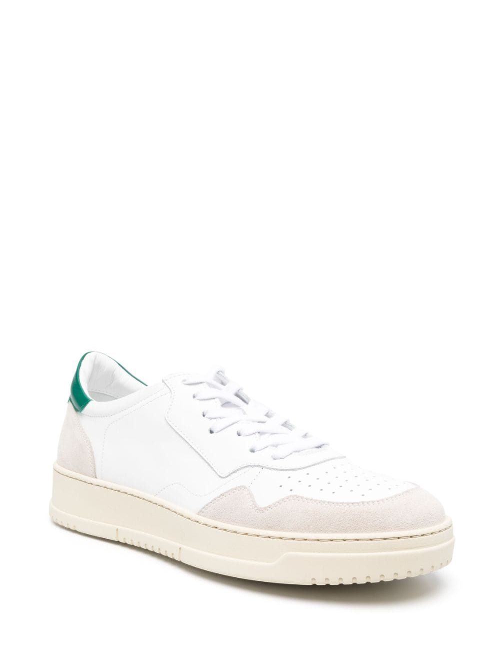 Shop Scarosso Lace-up Low-top Sneakers In White