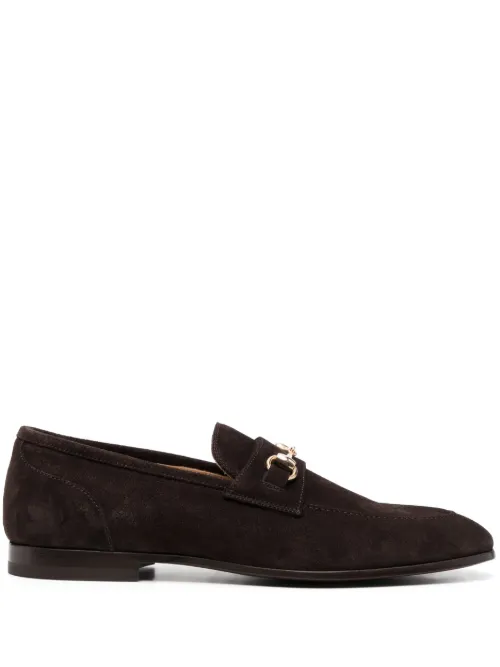 Mocassins en daim à boucles - Scarosso - Modalova