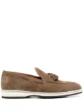 Bontoni tassel-detail suede loafers - Neutrals