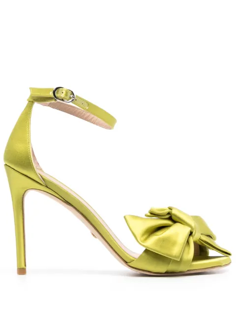 Stuart Weitzman Nudistcurve Loveknot 110mm sandals