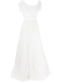 Jenny Packham Angel Eyes flared maxi dress - White