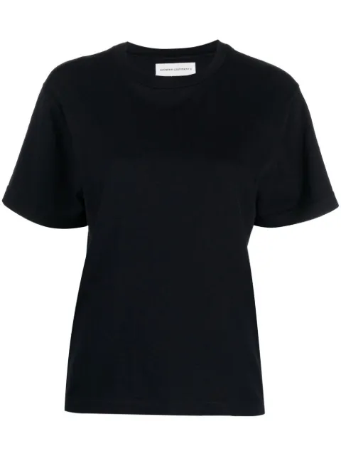 extreme cashmere short-sleeve cotton-blend T-shirt