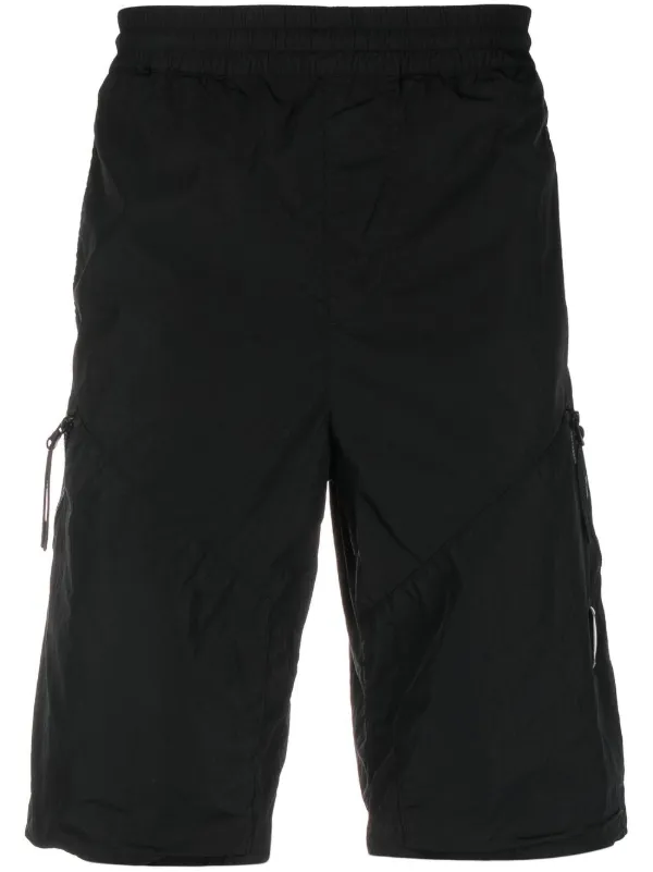 C.P. Company Logo Appliqu Jogger Shorts Farfetch