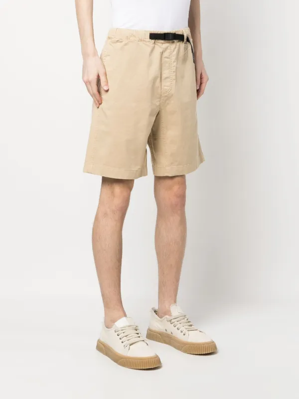 ショートパンツ WOOLRICH Sand viscose blend shorts Woolrich ウエストストラップ ショートパンツ | ニュートラル