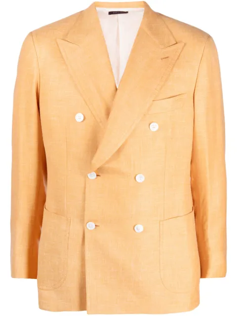 Brioni blazer con doble botonadura