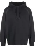 adidas panelled organic-cotton hoodie - Black