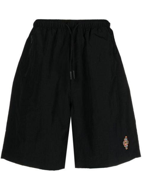 Marcelo Burlon County of Milan logo-embroidered bermuda shorts