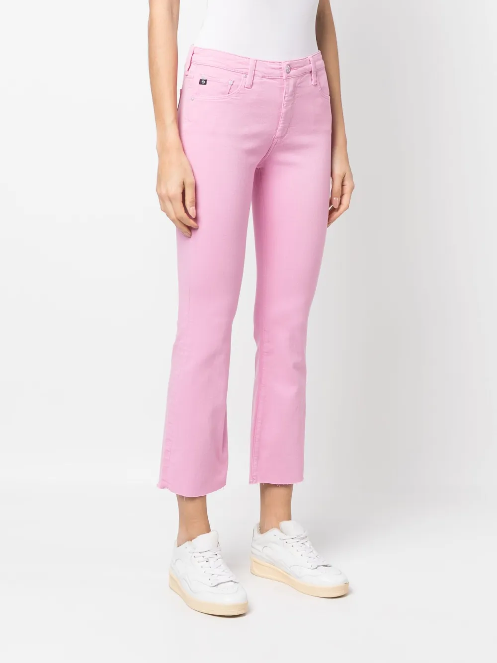 AG Jeans midrise Cropped Jeans Farfetch