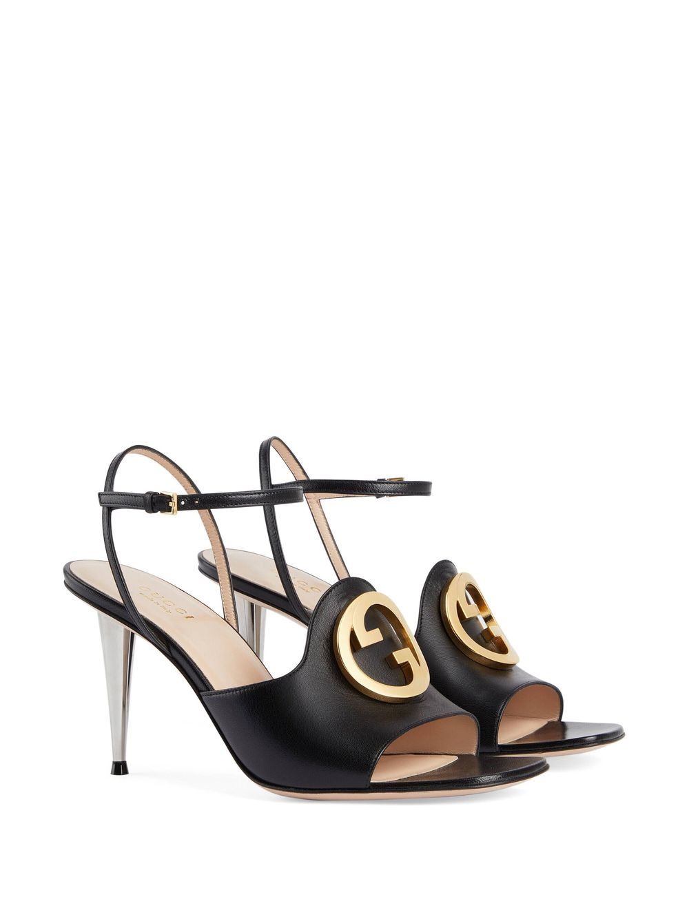 Image 2 of Gucci Gucci Blondie leather sandals
