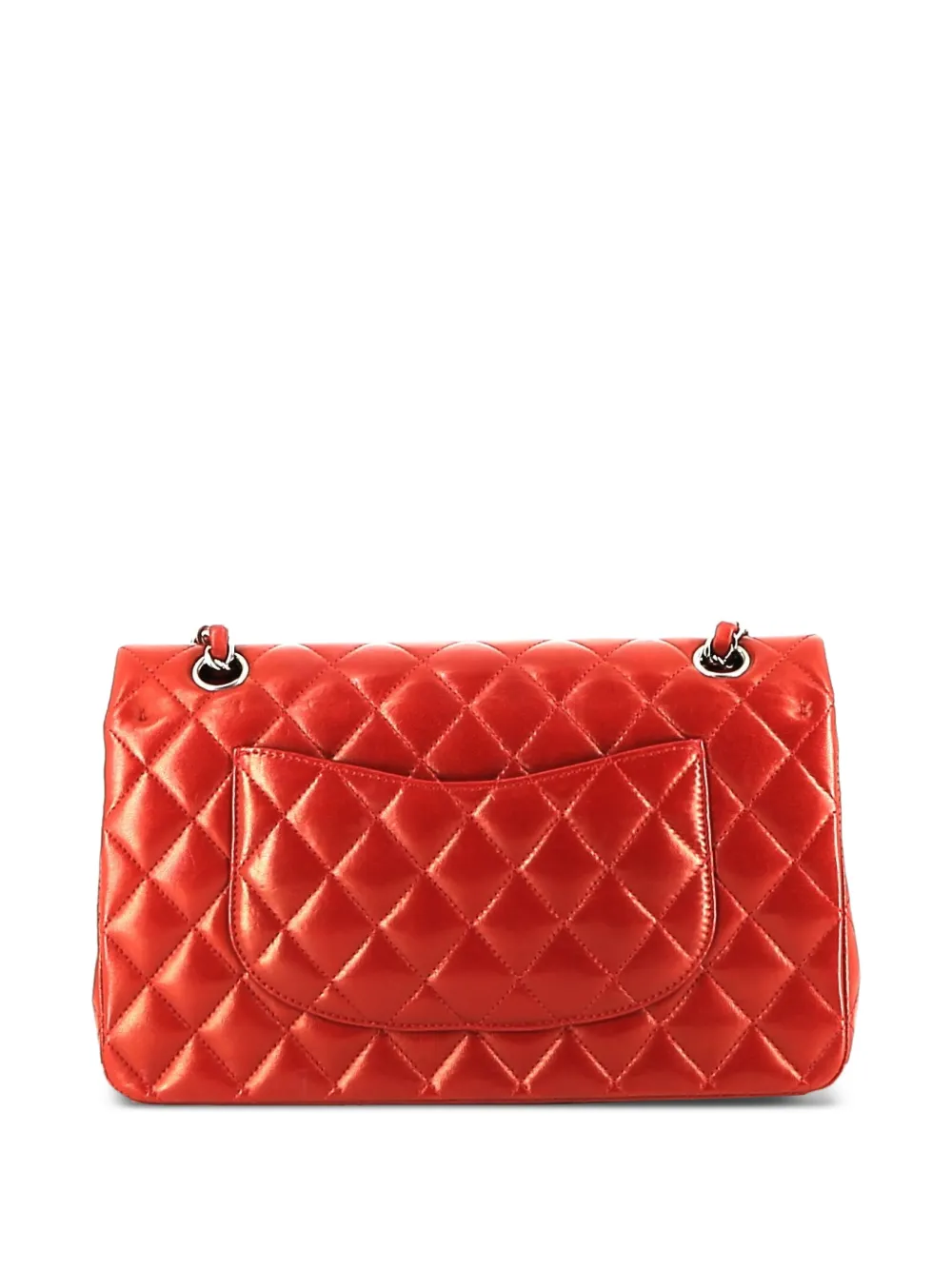 Chanel Pre-owned 2010 Timeless Quilted Handbag in Red, view 2