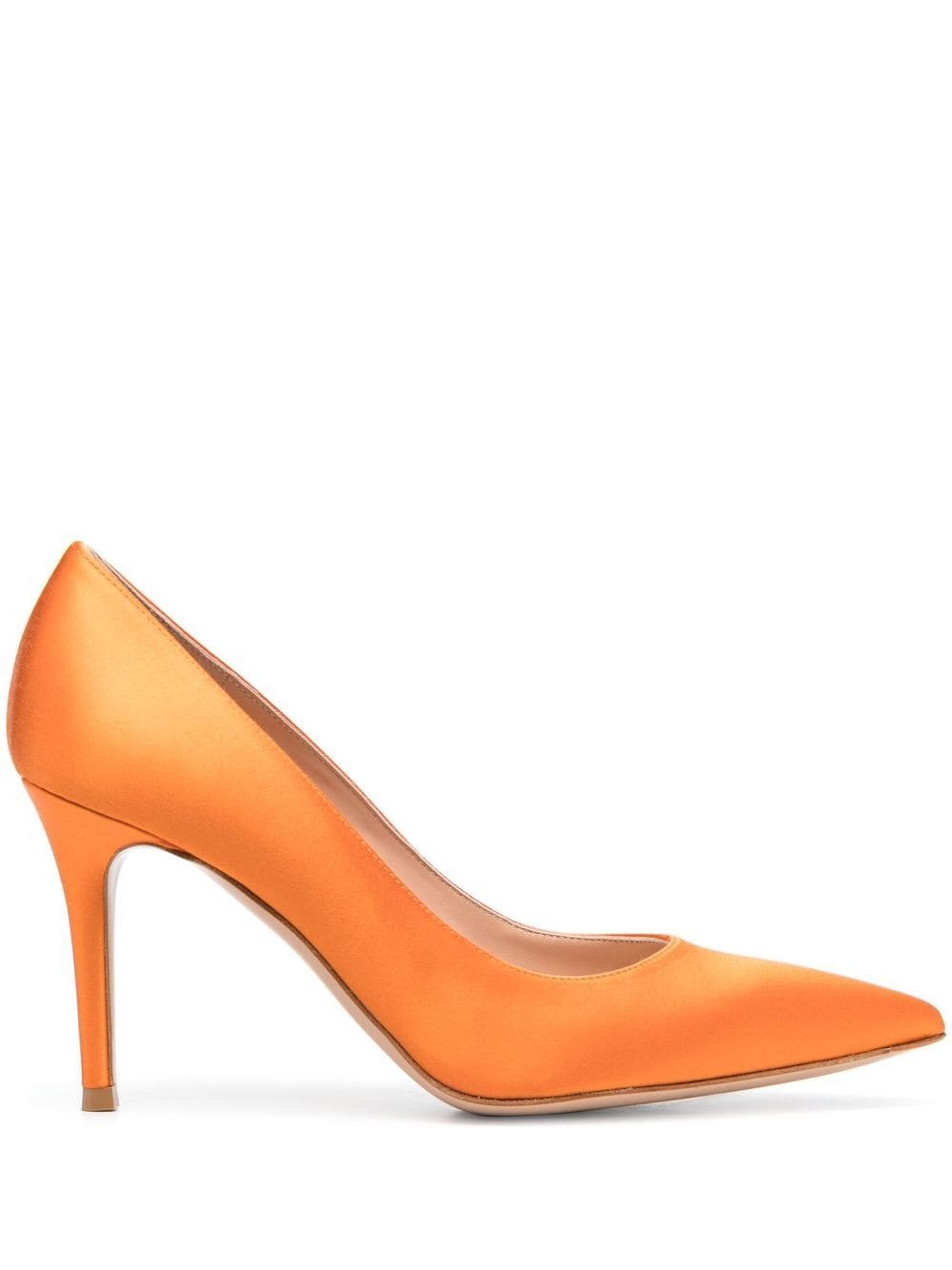 Gianvito Rossi 90mm High-heel Pumps In Orange