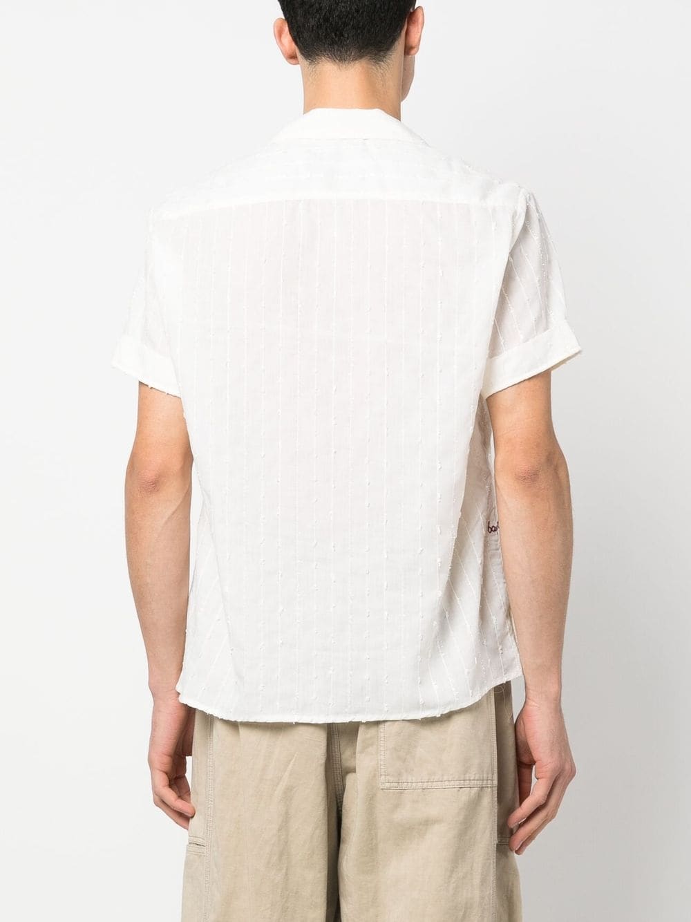 Baziszt Embroidered short-sleeve Shirt - Farfetch