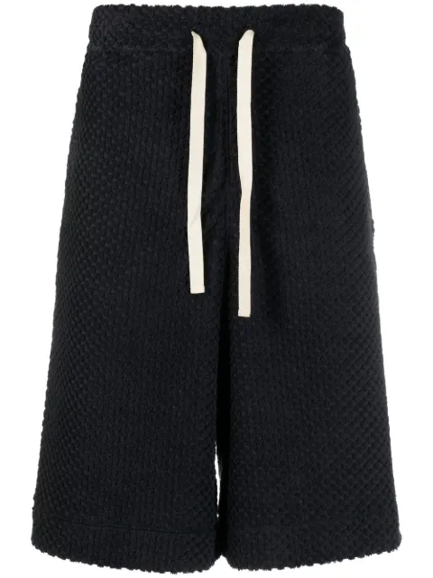 Jil Sander drawstring-fastening cotton shorts