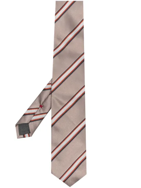 Brunello Cucinelli striped pointed tie