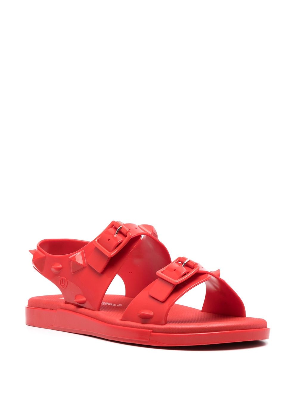 Melissa x Undercover Sandalen met gesp - Rood