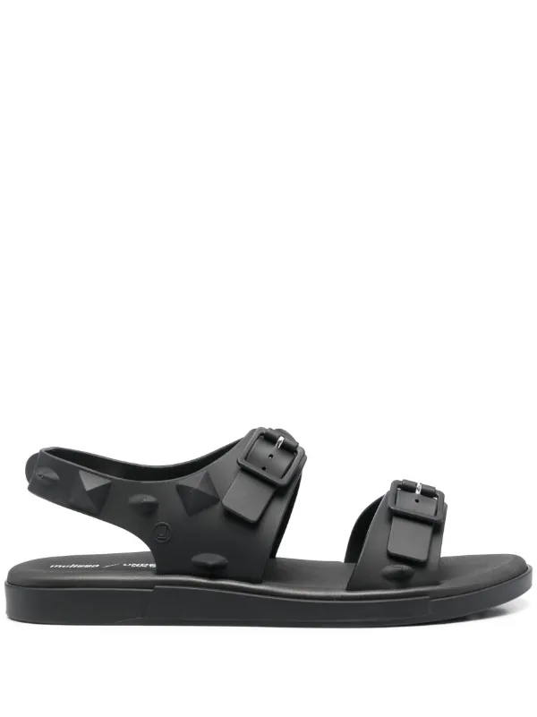 Melissa x Undercover spike-stud Flat Sandals - Farfetch