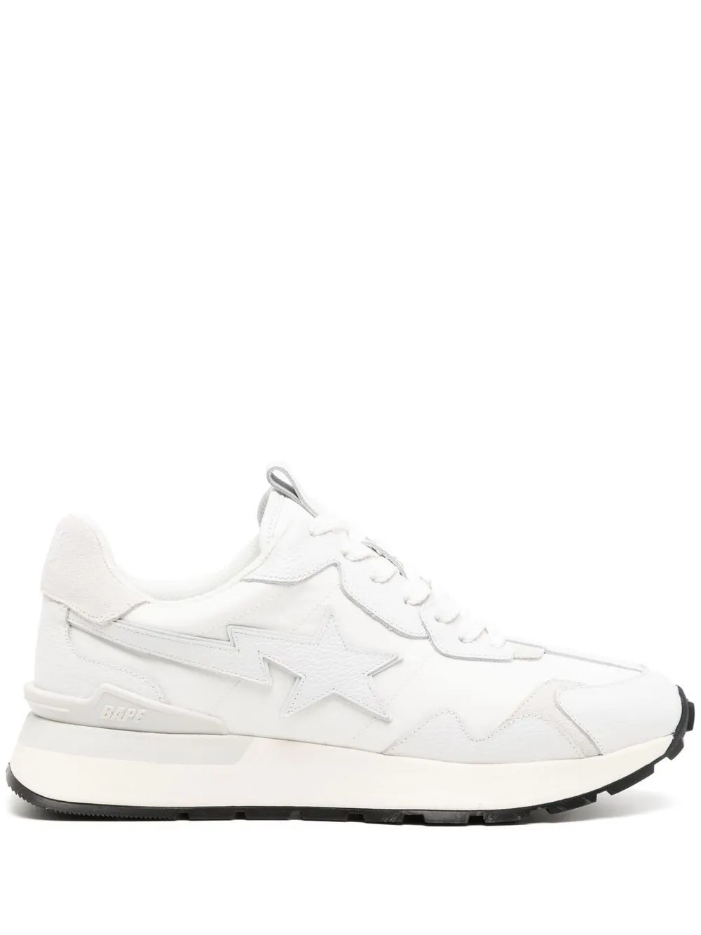 A Bathing Ape Road Sta Express #3 M2 Trainers In White