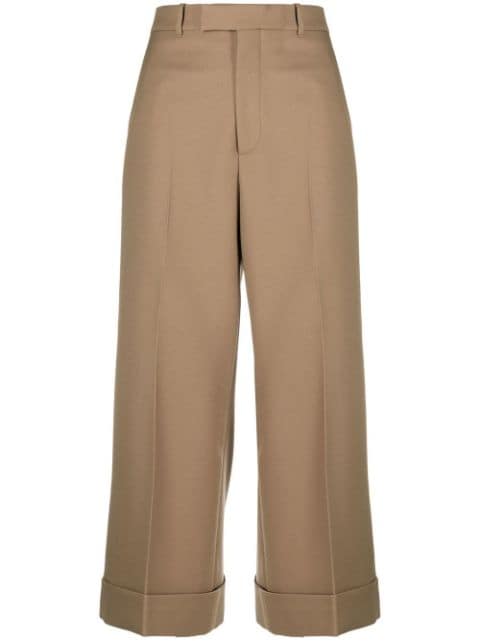 Gucci tailored cropped trousers