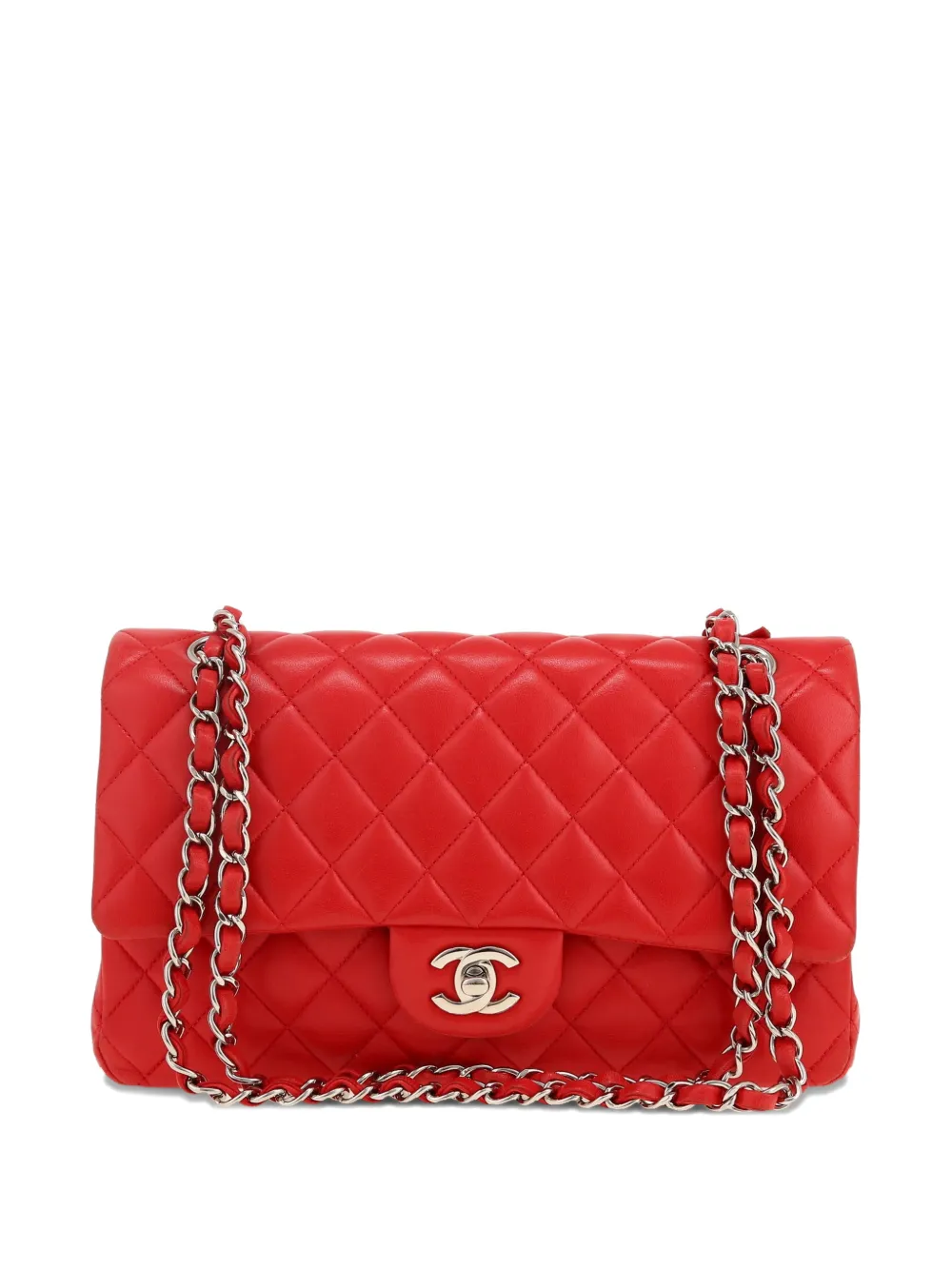 CHANEL Pre-Owned 2014 Double Flap shoulder bag - Rosso