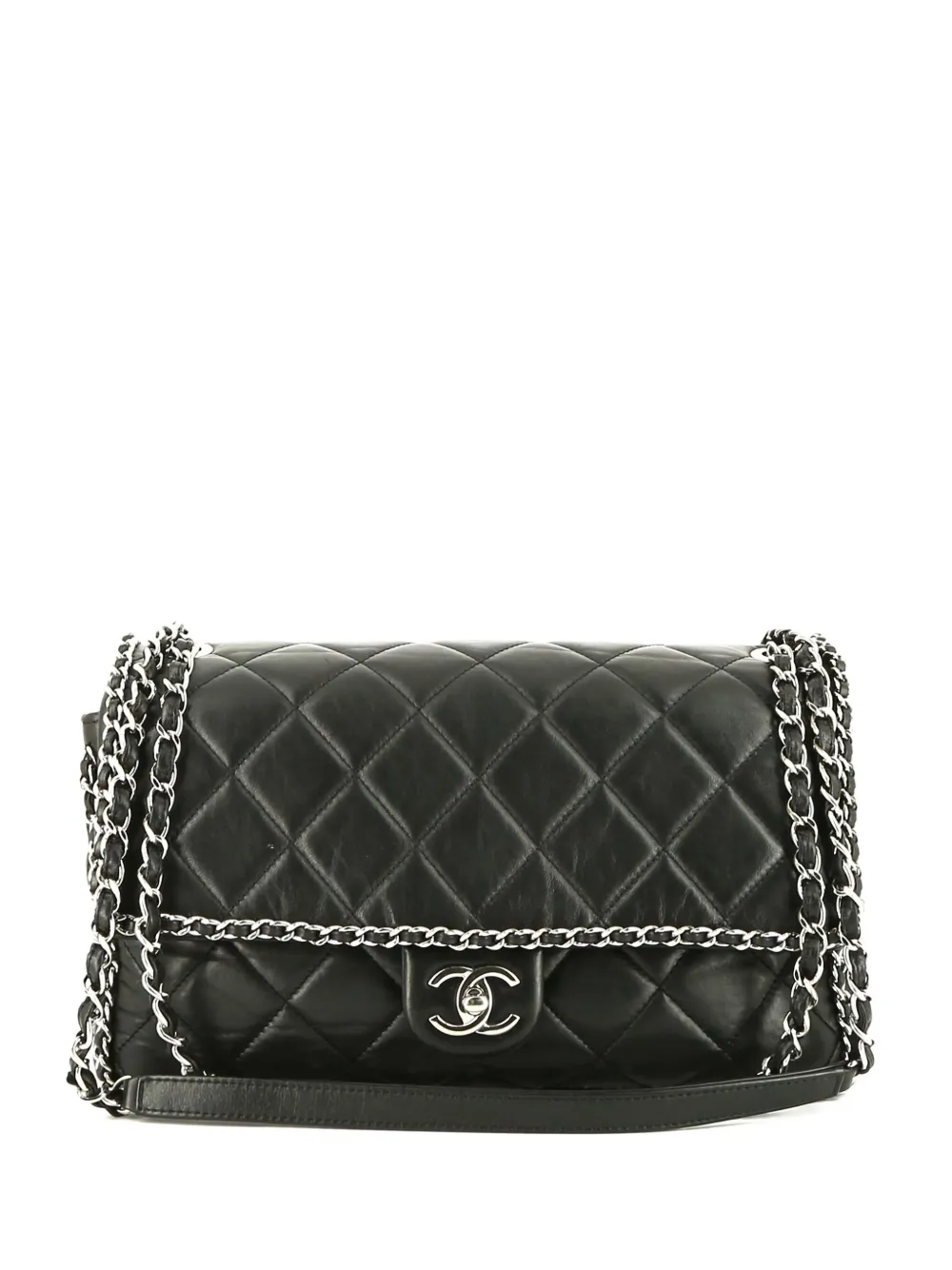 CHANEL Pre-Owned Timeless ハンドバッグ - ブラック CHANEL Pre-Owned Timeless ハンドバッグ - ブラック