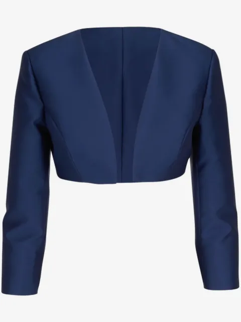 Carolina Herrera long-sleeve cropped jacket 