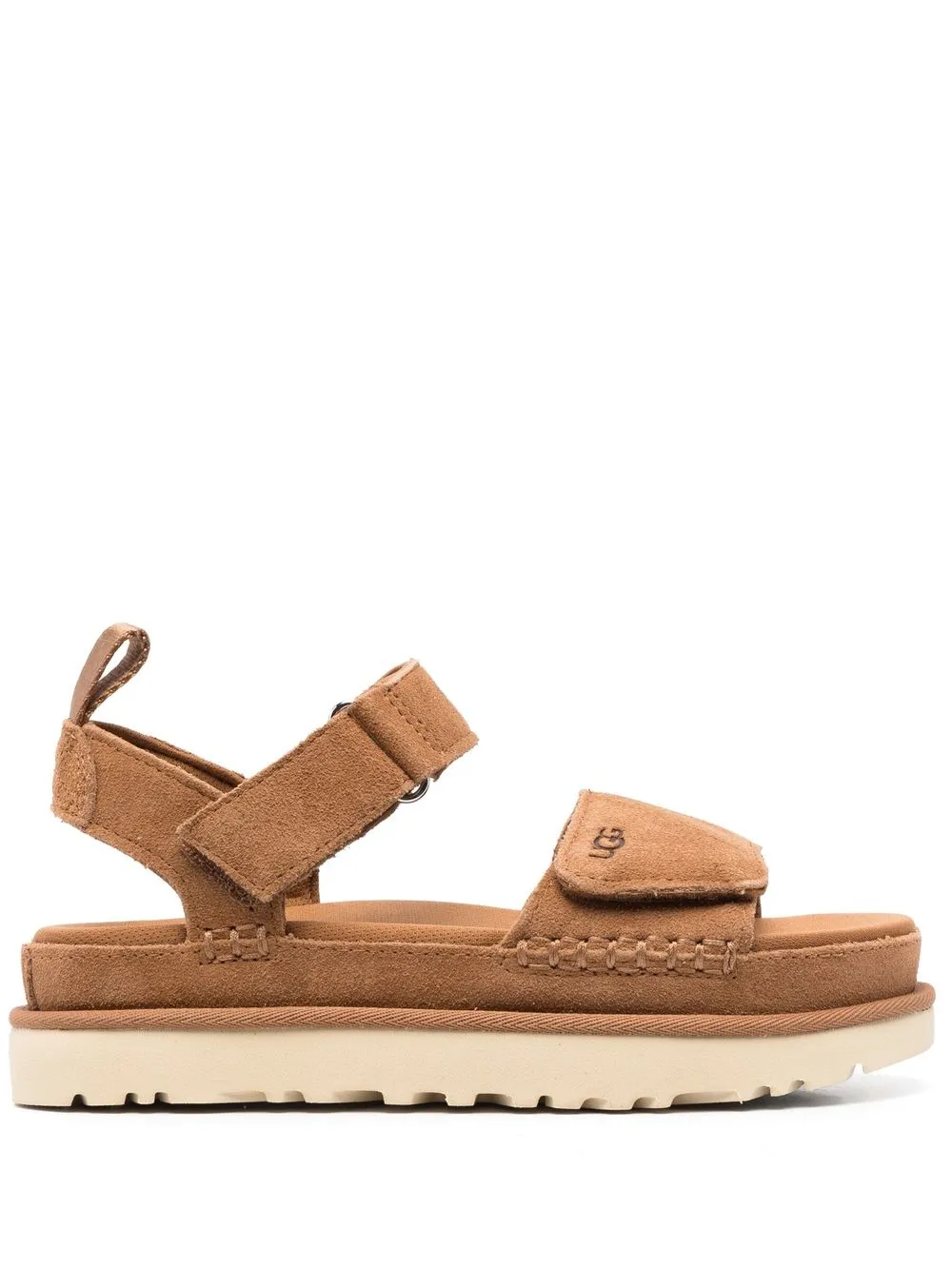 Ugg Goldenstar Sandals In Braun