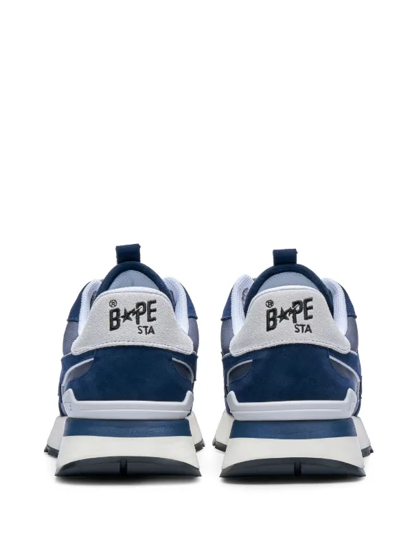A BATHING APE® STA スターパッチ スニーカー | ブルー
