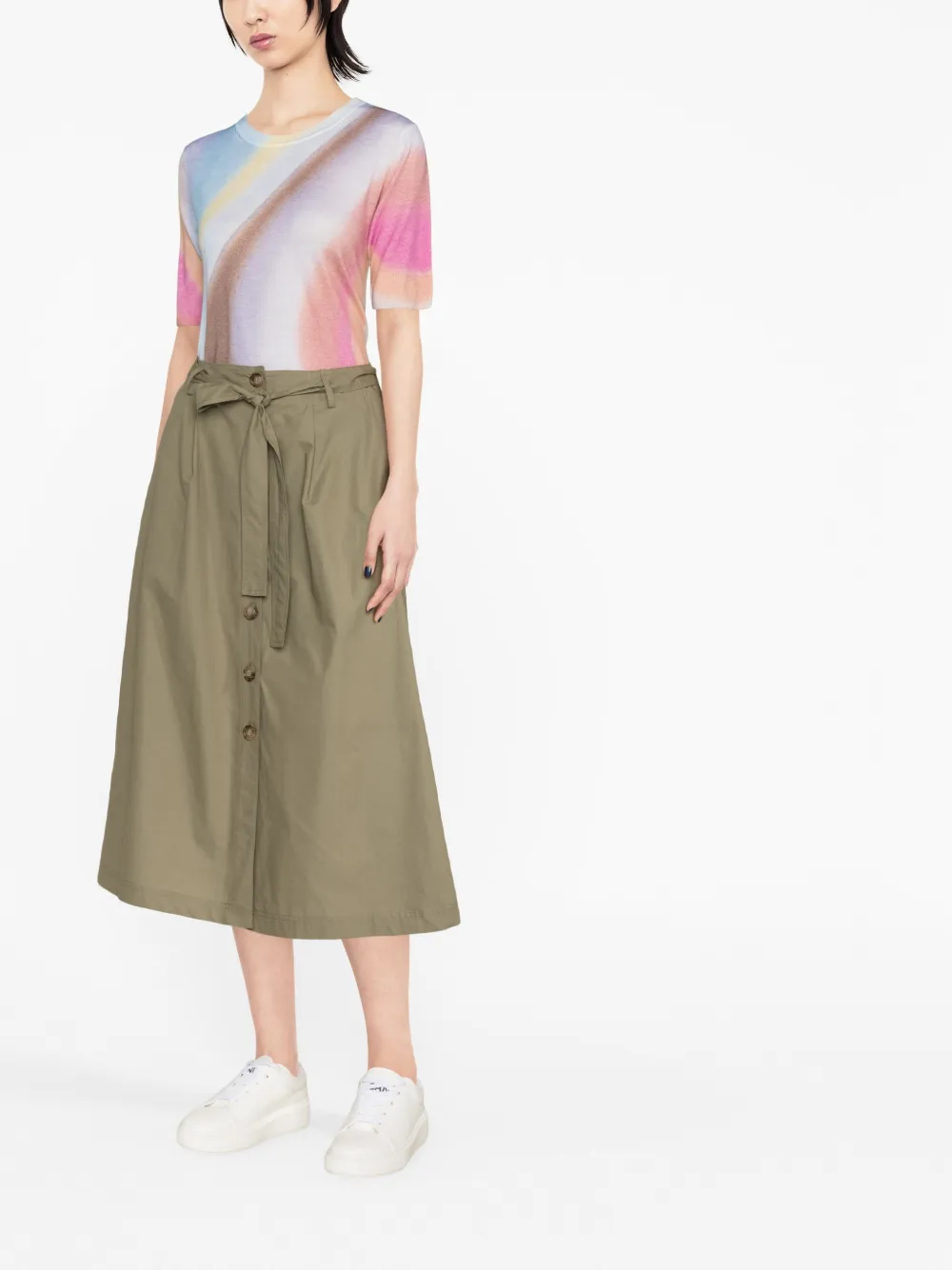 Seventy Rok met A-lijn - Groen