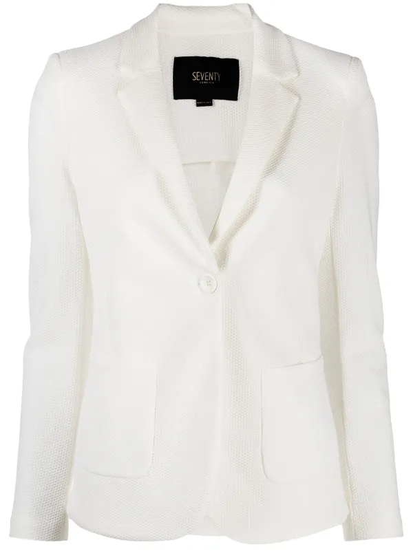 Seventy textured finish Blazer Farfetch
