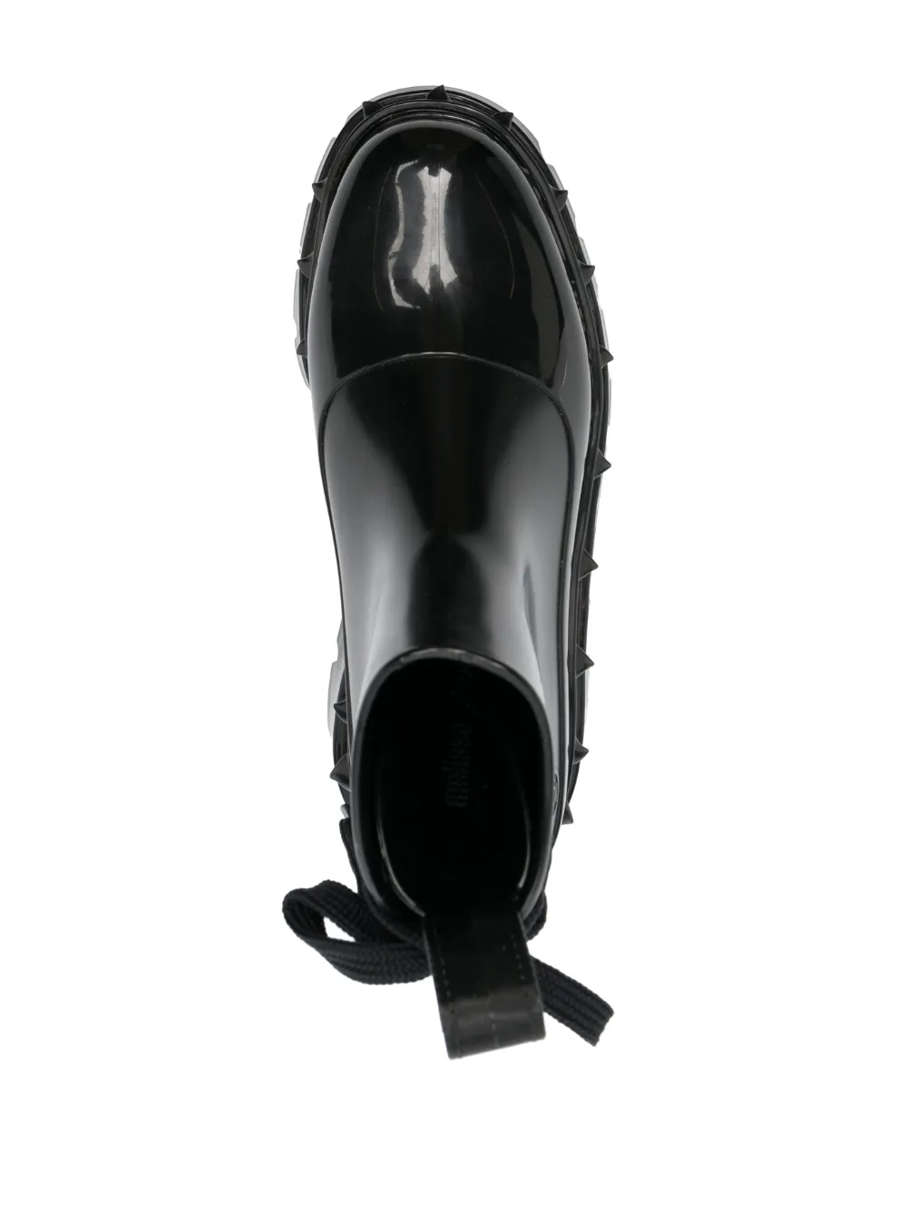 Melissa X Undercover Lace-up Platform Boots In Black