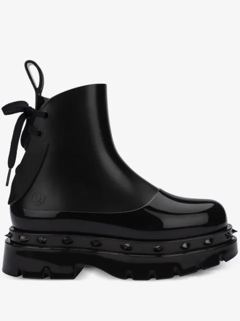 Melissa Spikes platform combat boots