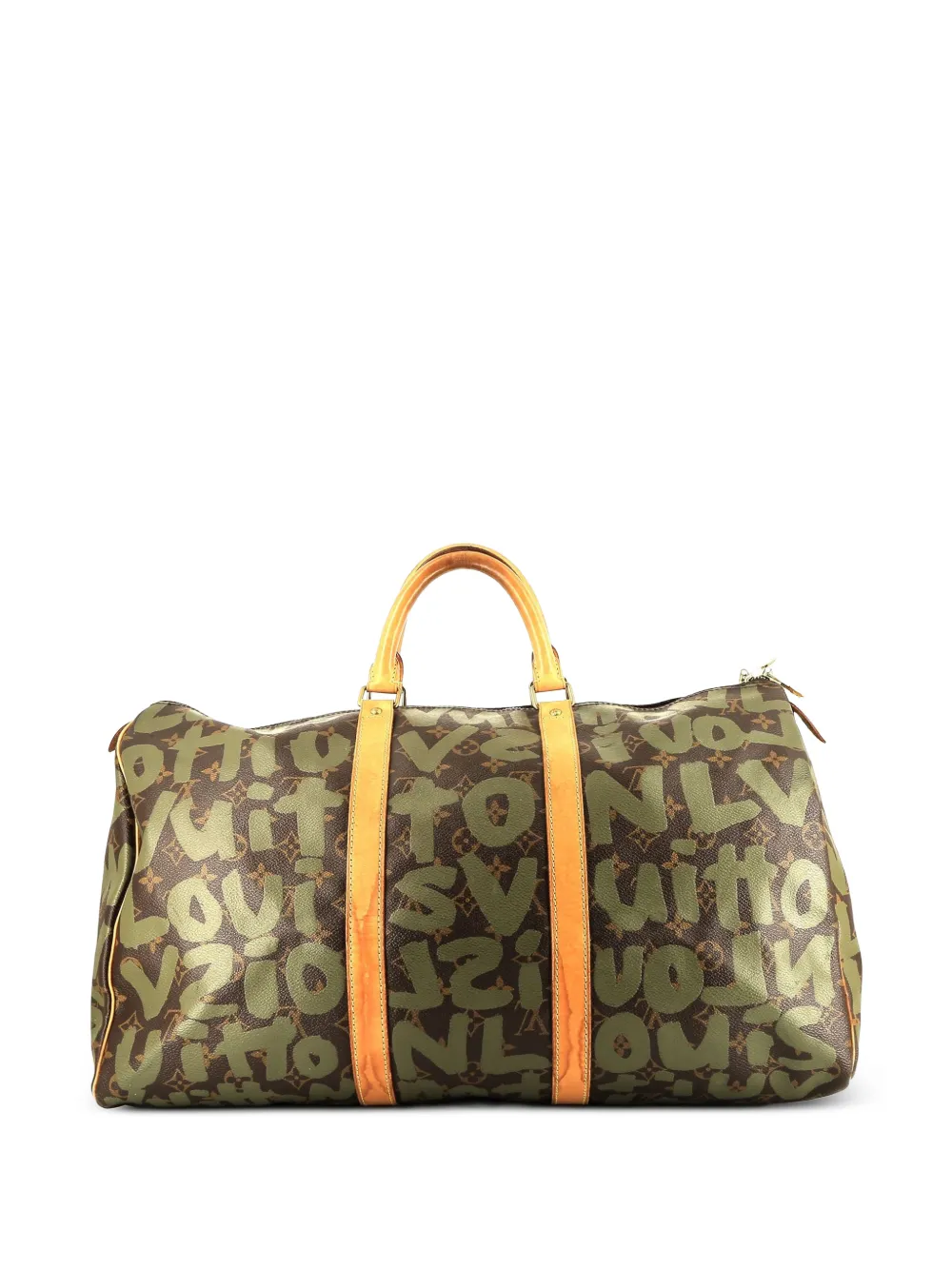Louis Vuitton Pre-owned 2001 Keepall Editions Limitées Travel Bag in Brown, view 2