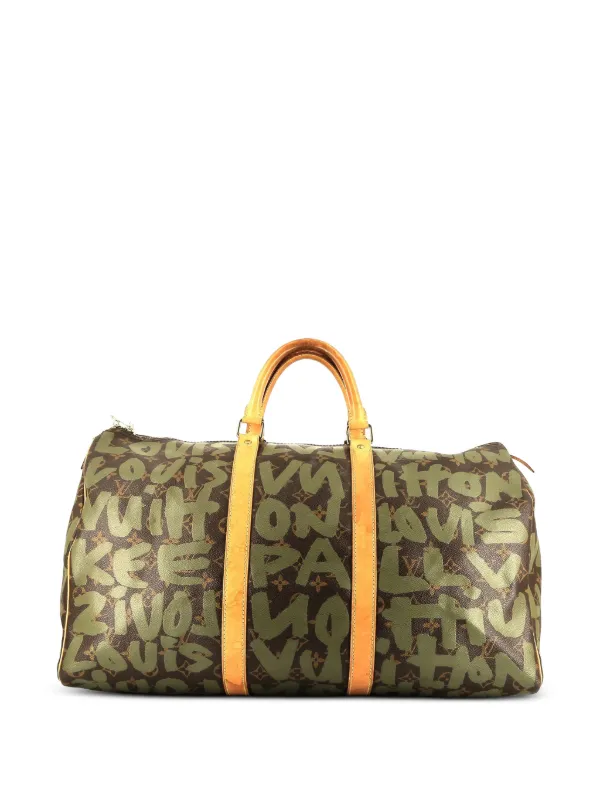 Louis Vuitton Pre-owned 2001 Keepall Editions Limitées Travel Bag in Brown