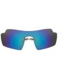 Coperni oversize mirrored-lenses sunglasses - Black