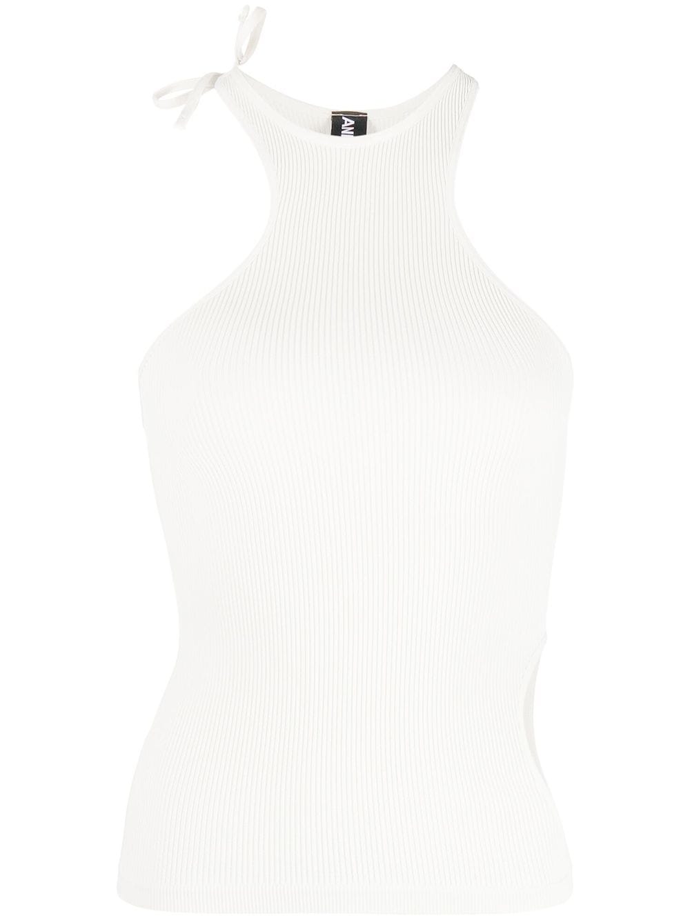 ANDREĀDAMO halterneck tank top