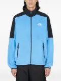 The North Face colour-block zip-up sweatshirt - Blue