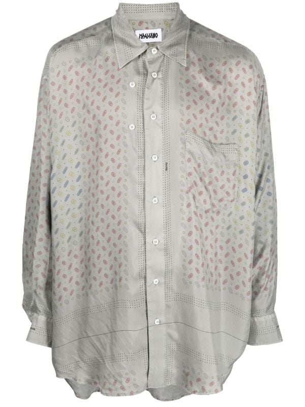 Magliano graphic-print Silk Shirt - Farfetch