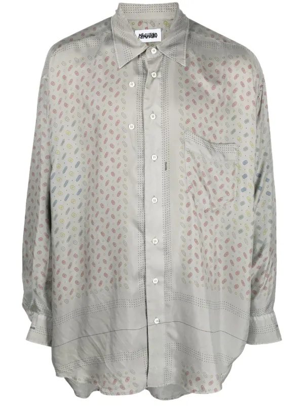 Magliano graphic-print Silk Shirt - Farfetch